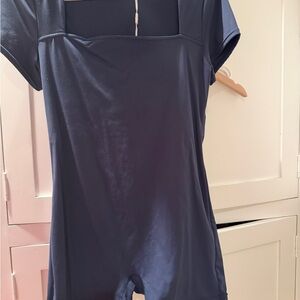 Women's Navy Blue workout  outfit